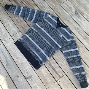 The North Face  Holiday Fleece Crew Nordic Print
